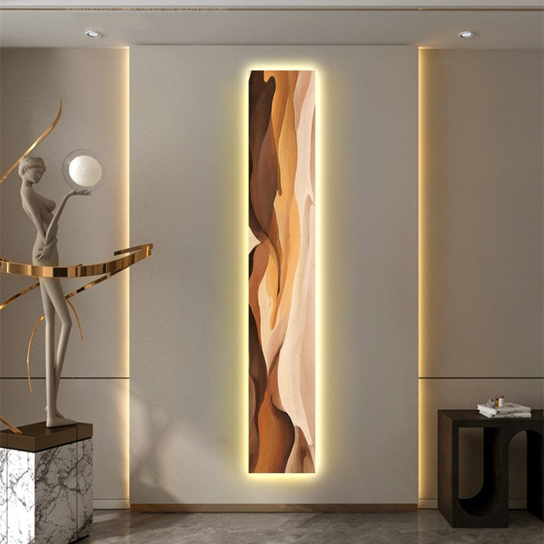 Abstract Entryway Decorative Painting Led Ambient Sense Light