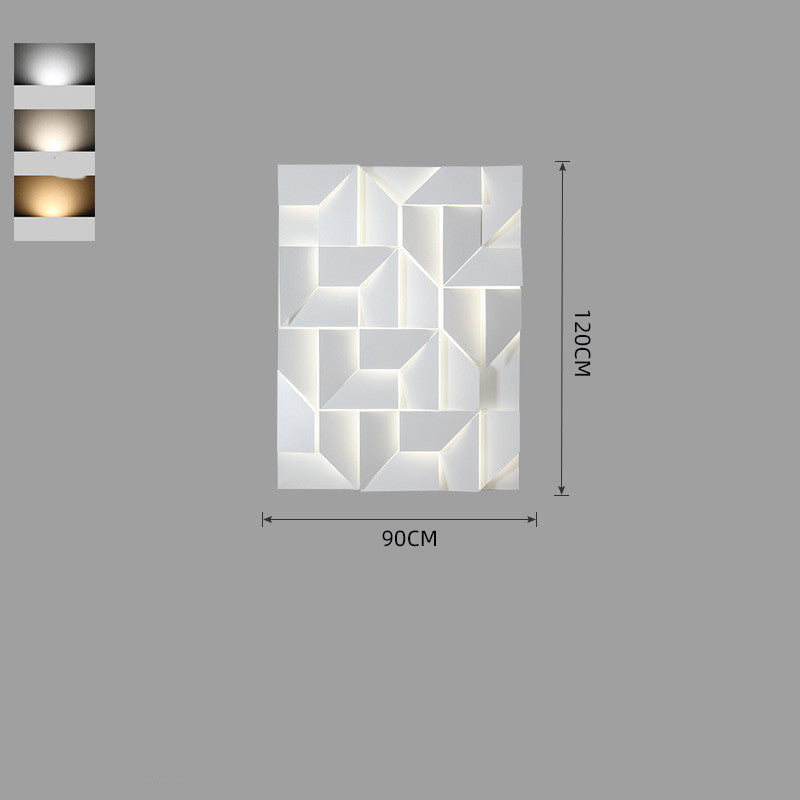 Creative Wall Lamp Nordic Art Living Room Background